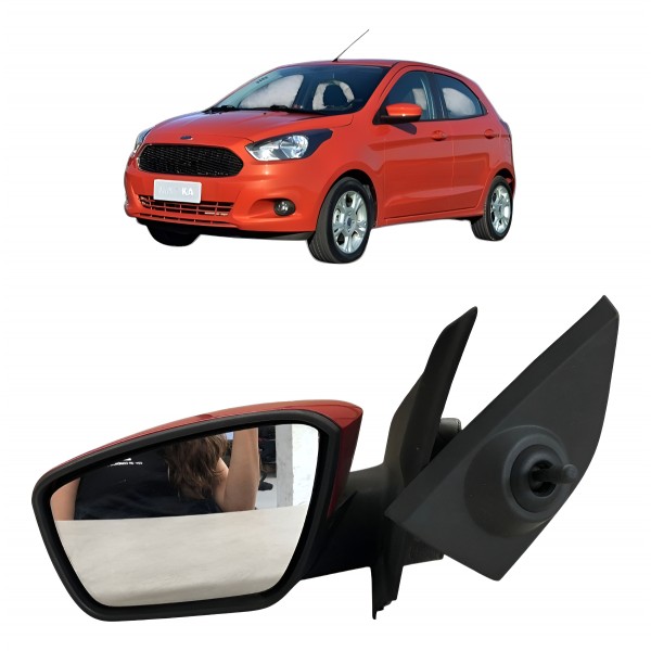 Retrovisor Esquerdo Manual Ford Ka1.0 2015 2016 A 2020