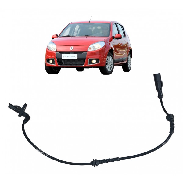 Sensor Abs Traseiro Esquerdo Sandero 1.0 16v 2011 2012 2013