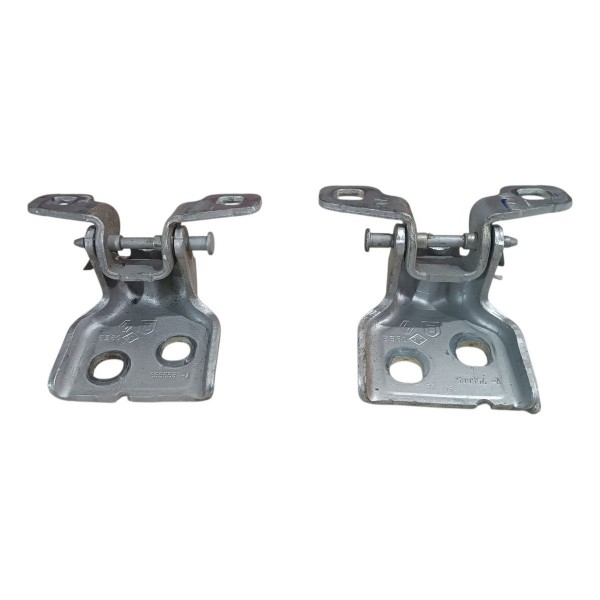 Par Dobradiça Porta Renault Sandero 2013 Dianteira Direita