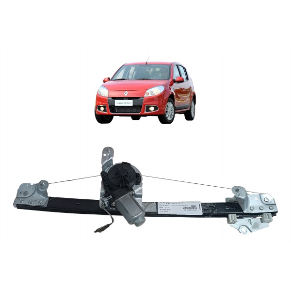 Maquina Vidro Elétrico Sandero 2012 2013 Dianteiro Direito