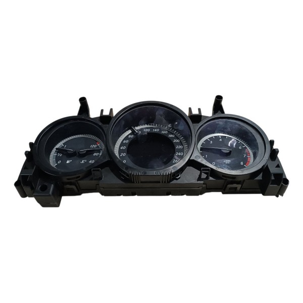 Painel Instrumentos Velocimetro Rpm Mercedes C180 1.8 2012 Preto