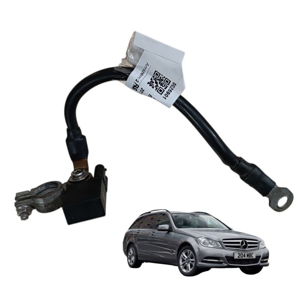 Cabo Polo Sensor Negativo Bateria Mercedes C200 C180 2012