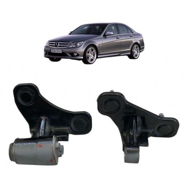 Par Dobradiça Porta M.benz C180 C200 2012 Dianteira Direita