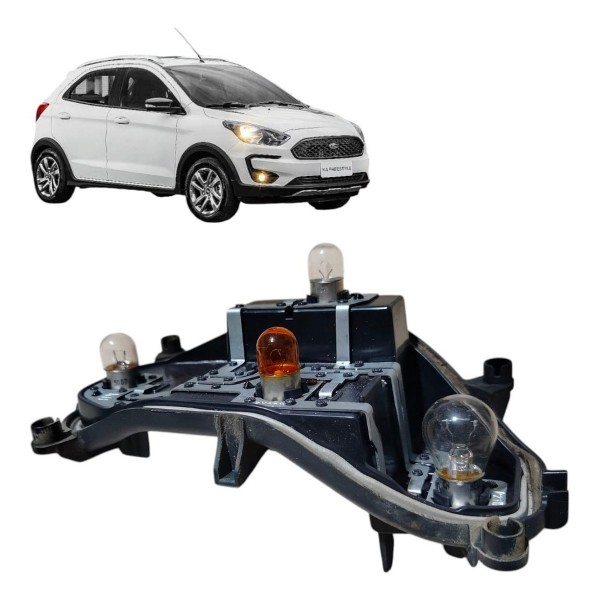 Circuito Lanterna Direita Ford Ka Hatch 2019 2020 2021 Direito/passageiro Preto