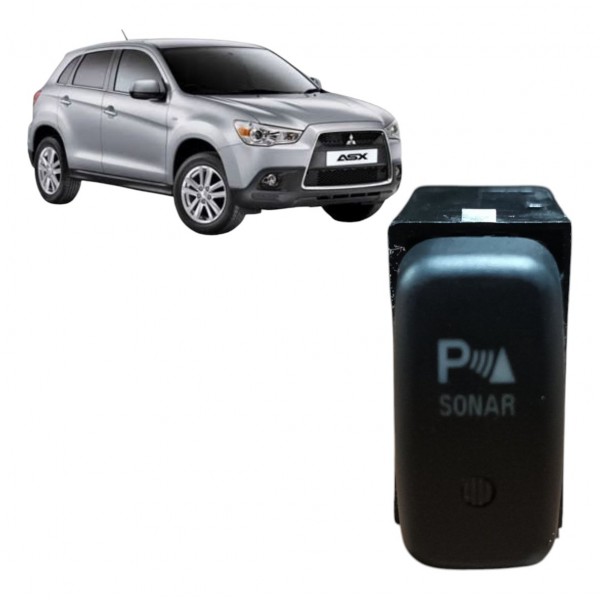 Botão Sonar Sensor Estacionamento Mitsubishi Asx 2011 A 2015