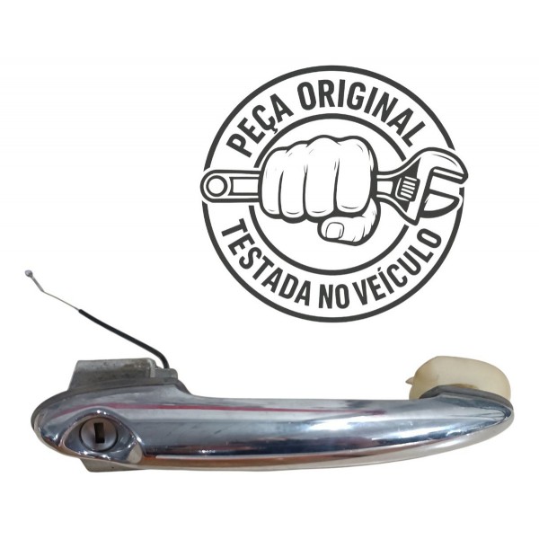 Maçaneta Externa Porta Mini Clubman 2012 Dianteira Esquerda Prateado Dianteira