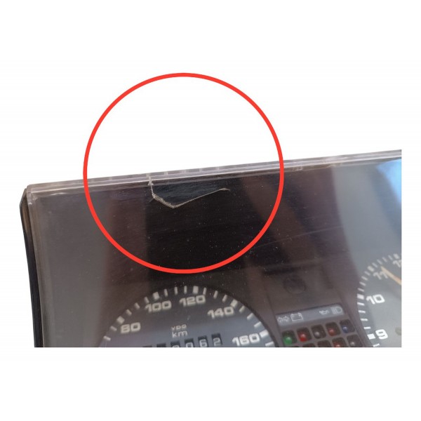 Painel Instrumentos Santana Gol Quadrado 1988 Relógio Preto Preto