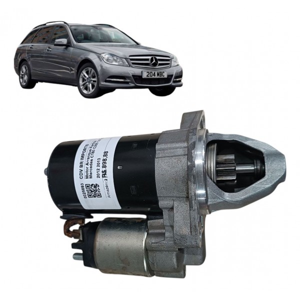 Motor Arranque Partida Mercedes C180 C200 1.8 Cgi 2012 2013