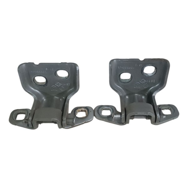 Par Dobradiça Porta Renault Sandero 2013 Dianteiro Esquerdo