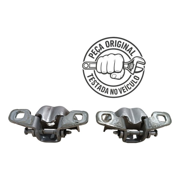 Par Dobradiça Porta Renault Sandero 2013 Traseira Esquerda