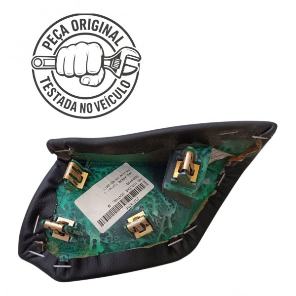 Acabamento Couro Esquerdo Painel Gm Cruze 2017 2018 Original Preto Liso