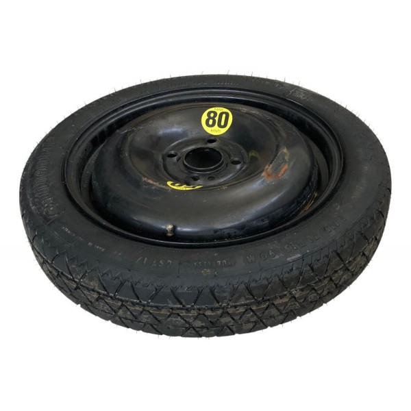 Roda Pneu Estepe Fino Mini Cooper Clubman Aro 15 Original Preto