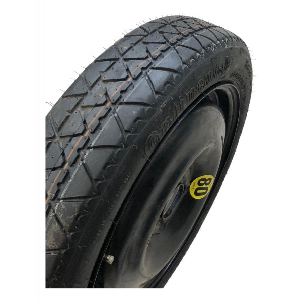 Roda Pneu Estepe Fino Mini Cooper Clubman Aro 15 Original Preto