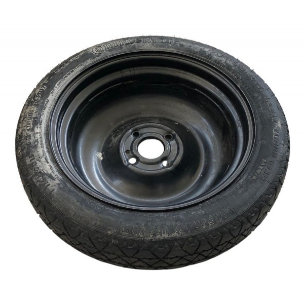 Roda Pneu Estepe Fino Mini Cooper Clubman Aro 15 Original Preto