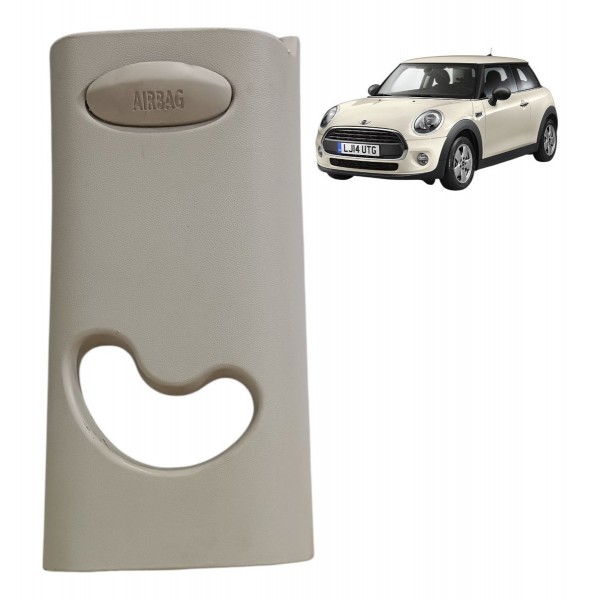 Acabamento Cinto Segurança Direito Mini Clubman 2012 2013 Branco