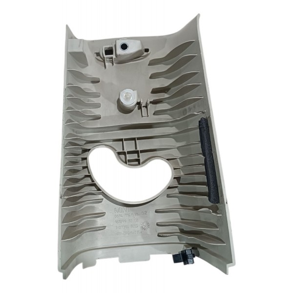 Acabamento Cinto Segurança Esquerdo Mini Clubman 2012 2013 Branco