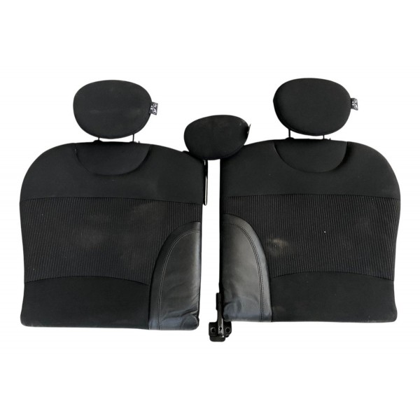 Jogo Banco Couro Completo Mini Cooper Clubman 2011 2012 2013 Preto