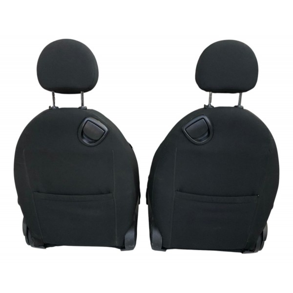 Jogo Banco Couro Completo Mini Cooper Clubman 2011 2012 2013 Preto