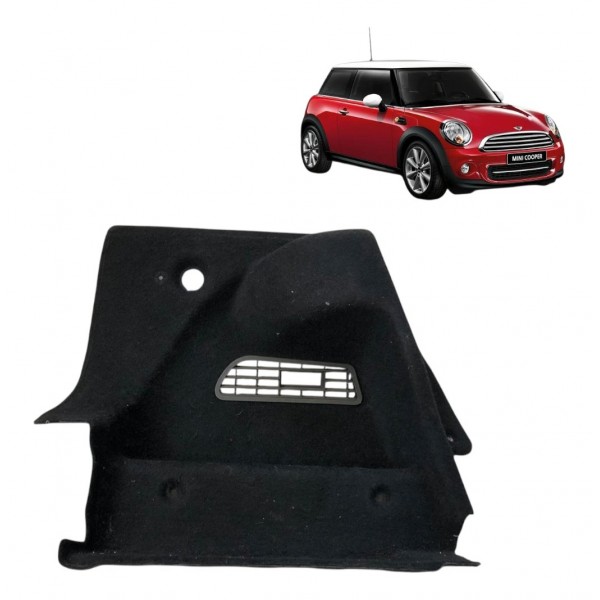 Forro Carpete Porta Malas Esquerdo Mini Cooper Clubman 2012