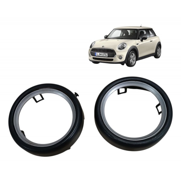 Par Moldura Difusor Ar Central Mini Clubman 2011 2012 2013