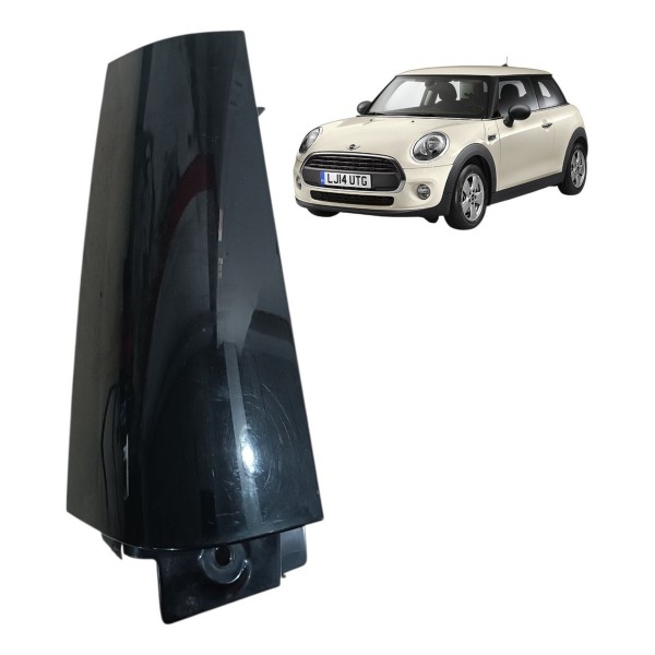 Moldura Porta Esquerda Mini Clubman 2012 2013 Black Piano Black Piano