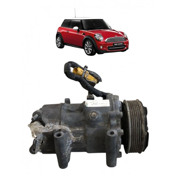 Compressor Ar Condicionado Mini Cooper Clubman 1.6 16v 2012