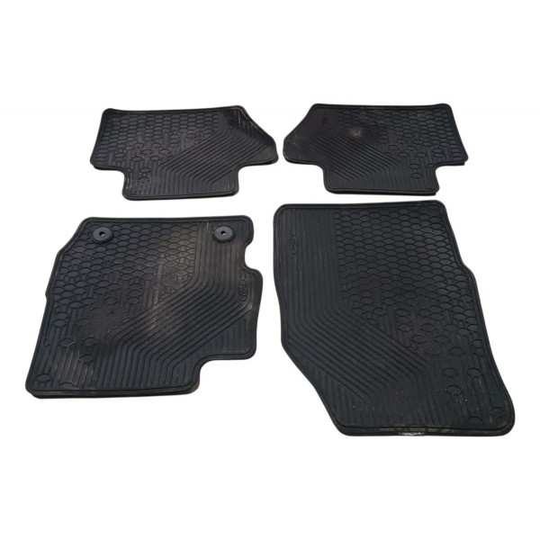 Jogo Tapete Borracha Original Ford Ka 2018 2019 2020 2021