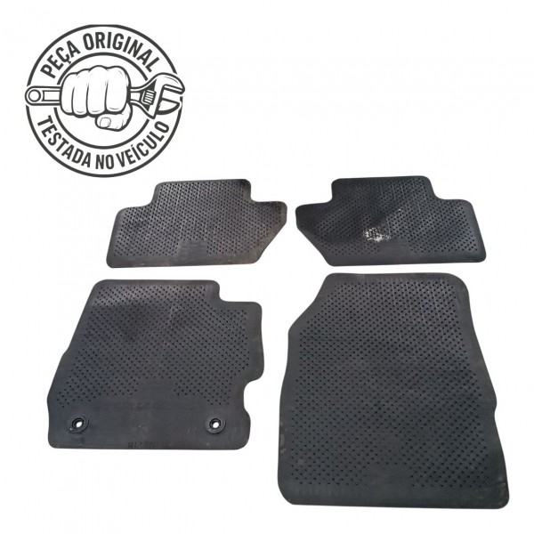 Jogo Tapete Borracha Original Ford Ka 2018 2019 2020 2021