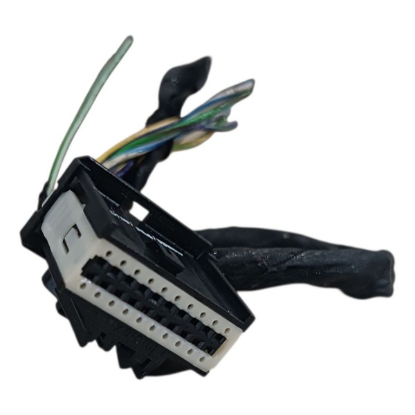 Plug Conector Preto 8 Fios Modulo Airbag Ford Ka 2018 2019