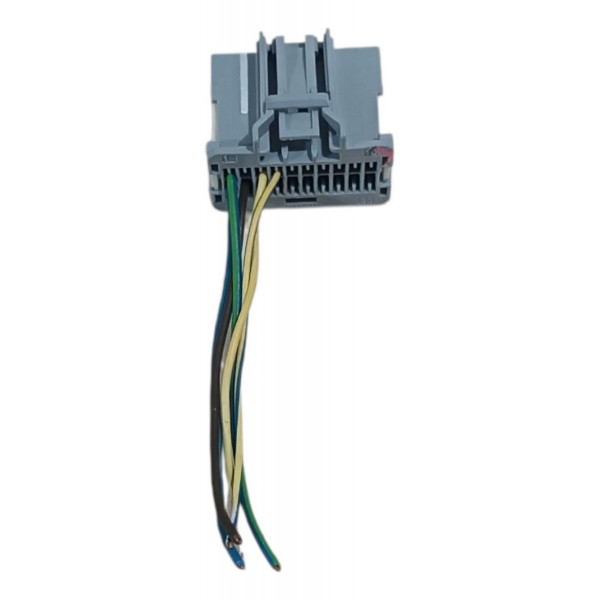 Plug Conector Cinza 5 Fios Modulo Airbag Ford Ka 2018 2019