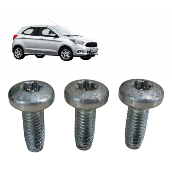 Jogo Kit 3 Parafusos Motor Limpador Parabrisa Ford Ka 2018