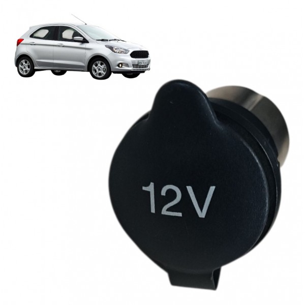 Tomada Acendedor 12v Ford Ka 2018 2019 2020 2021 Original