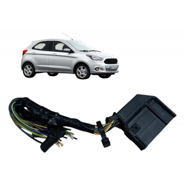 Plug Conector Chicote 17 Fios Comando Ar Ford Ka 2018 2019