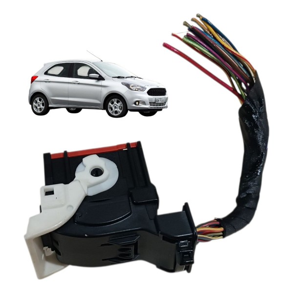 Plug Conector Preto 13 Fios Modulo Bcm Ford Ka 2018 2019