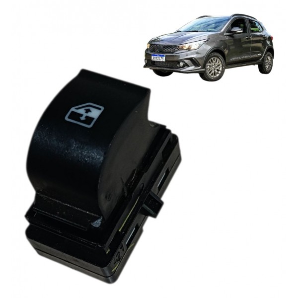 Botão Vidro Elétrico Fiat Argo Cronos 2021 Dianteiro Direito