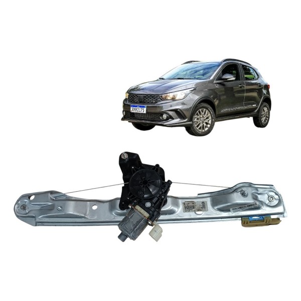Maquina Vidro Dianteiro Direito Fiat Argo Cronos 2021 2022