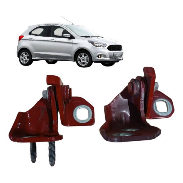 Dobradiça Porta Ford Ka 2018 2019 Original Traseira Direita