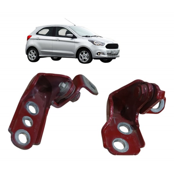 Dobradiça Porta Ford Ka 2018 2019 Original Dianteira Direita