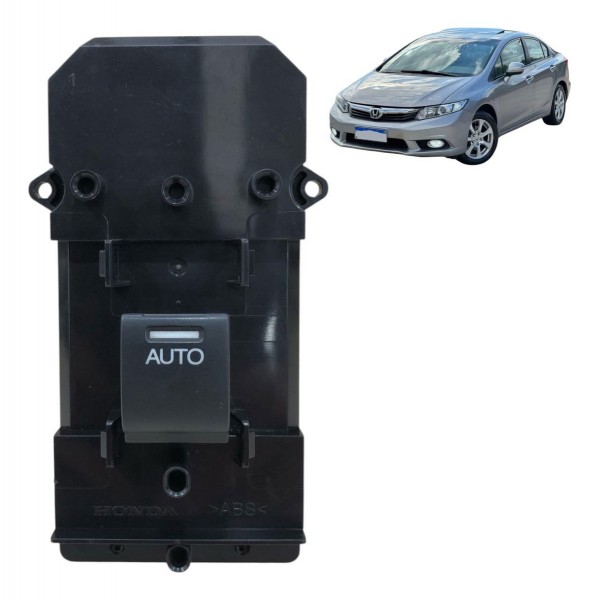 Botão Comando Vidro Dianteiro Direito Honda Civic 2013/2017
