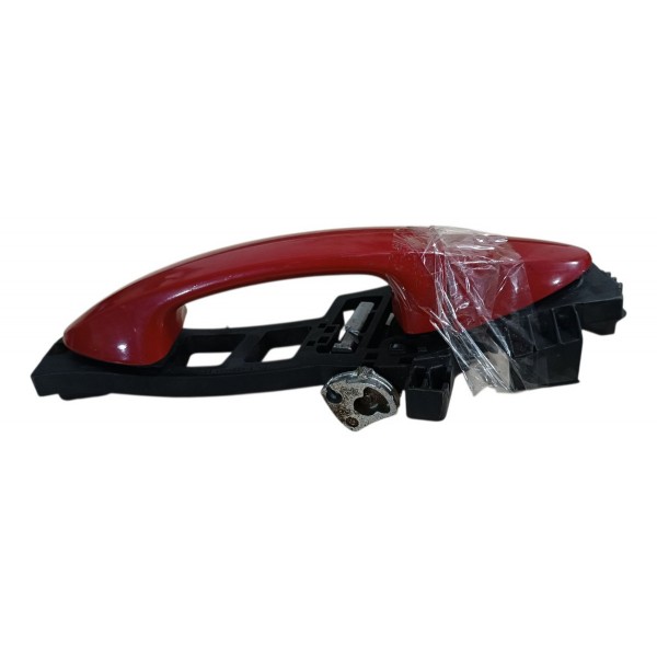 Maçaneta Porta Dianteira Direita Ford Ka 2018 2019 Vermelho Dianteira