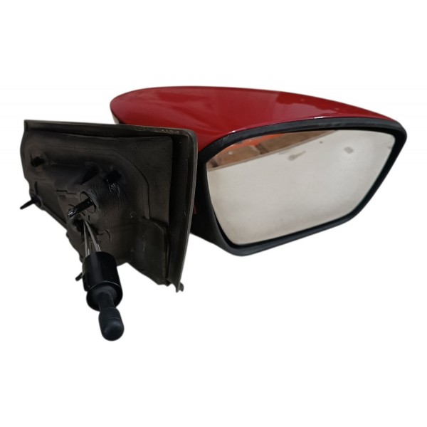 Retrovisor Direito Manual Ford Ka 2018 2019 2020 Vermelho