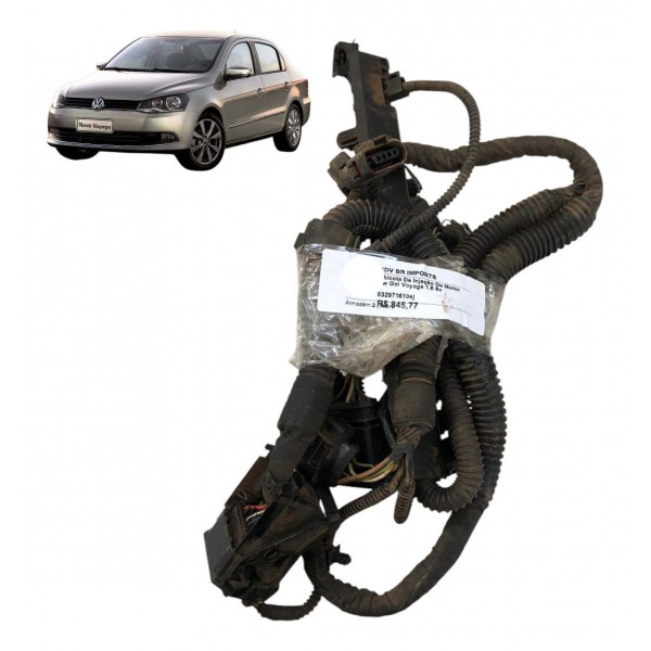 Chicote De Injeção De Motor Vw Gol Voyage 1.6 8v 032971610ej