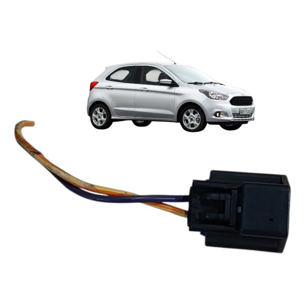 Plug Conector Chicote Maquina Vidro Ford Ka 2017 2018 2019