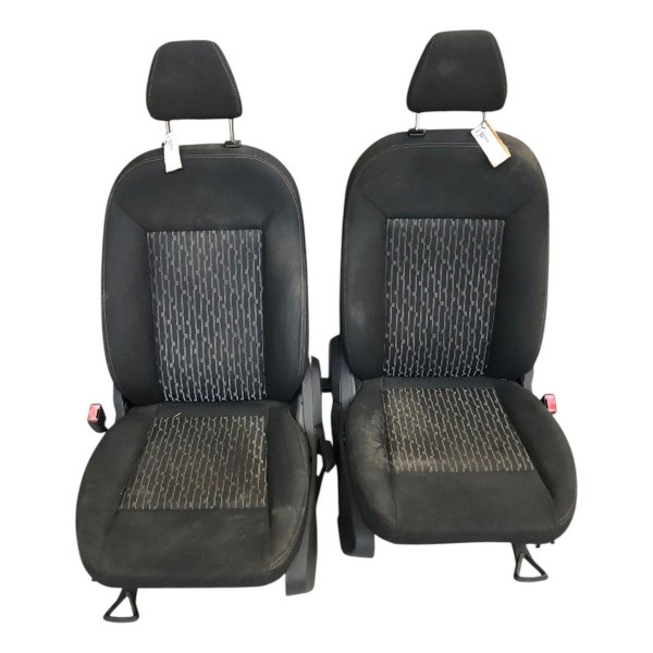 Jogo Banco Completo Ford Ka Hatch 2016 2017 2018 2019 Preto