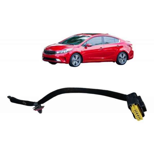 Plug Conector Fechadura Porta Traseira Kia Cerato 2017 2018