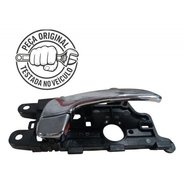 Maçaneta Interna Cromada Kia Cerato 2014 2015 2016 Direita Cromado Dianteira/traseira