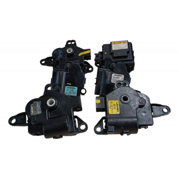 Jogo Kit 6 Atuador Caixa Ar Condicionado Kia Cerato 2015 Preto