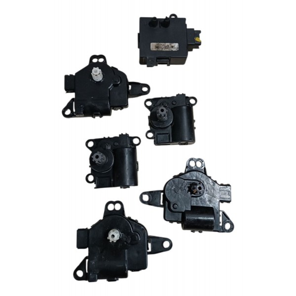 Jogo Kit 6 Atuador Caixa Ar Condicionado Kia Cerato 2015 Preto