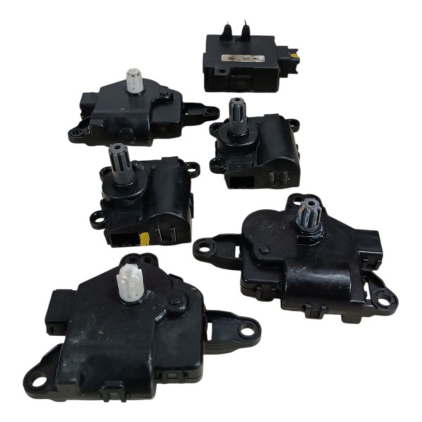 Jogo Kit 6 Atuador Caixa Ar Condicionado Kia Cerato 2015 Preto