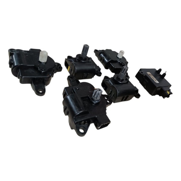 Jogo Kit 6 Atuador Caixa Ar Condicionado Kia Cerato 2015 Preto